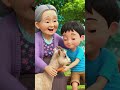 # Grandmother,her grandson and Goat love story #AI-animation#youtubeshorts #cartoonforkids