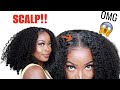 WOW! SCALP🔥This NEW Natural Hair BOB Wig Is Everything‼️ Melt the Lace 💣NEW GEL ft. Iseehair