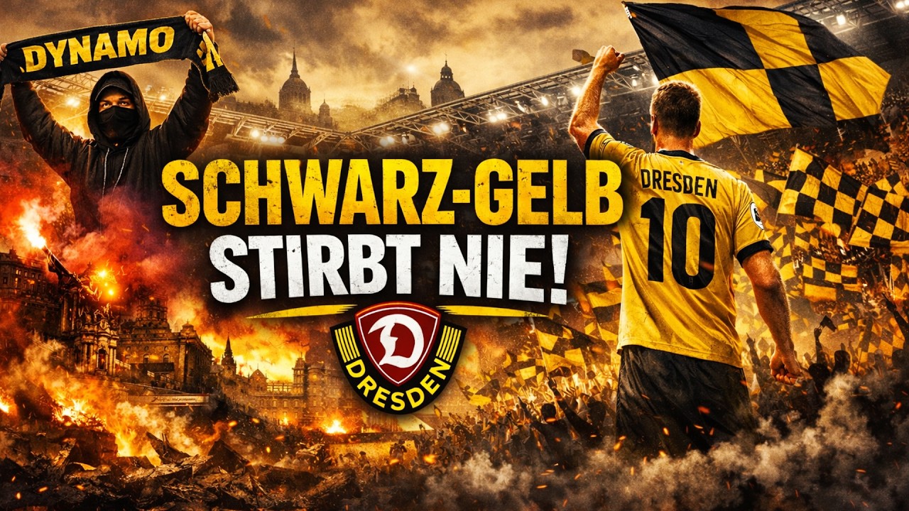 Schwarz-Gelb stirbt nie 💛🖤 SG Dynamo Dresden Song