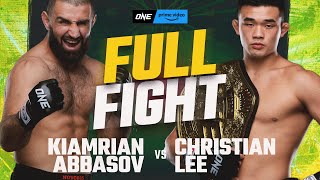 Kiamrian Abbasov vs. Christian Lee | ONE Championship Full Fight