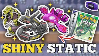 (EMU) How to RNG Manipulate for Shiny Static Encounters in Pokémon Emerald