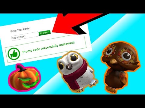 October 2019 All Working Promocodes In Roblox Fall Shoulder Owl