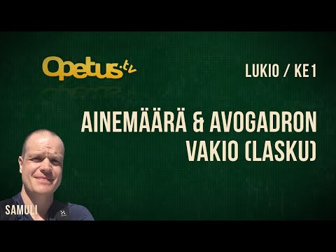 Video: Mikä on Avogadron lain merkitys?