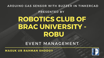 Smoke Detection Simulation By Using Tinker CAD