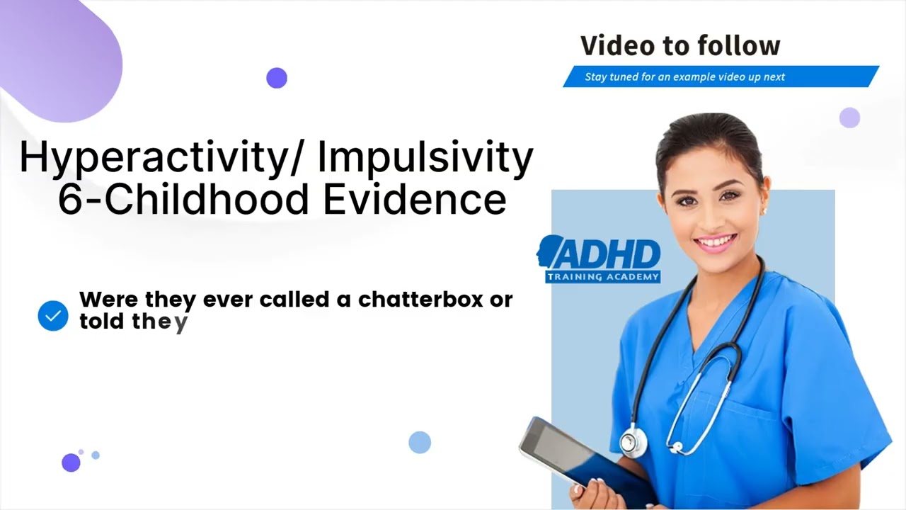 Hyperactivity - Childhood 