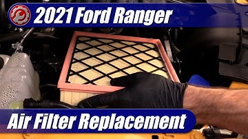 2019-2023 Ford Ranger: Air Filter Replacement