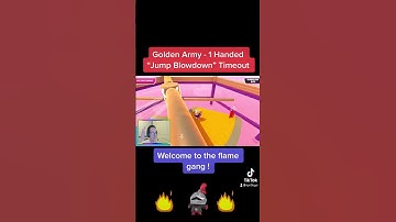 Golden ARMY + 1 Handed "Jump Showdown" Timeout