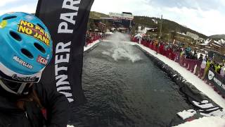 Jump Ski Crash #54 at Spring Splash 2013