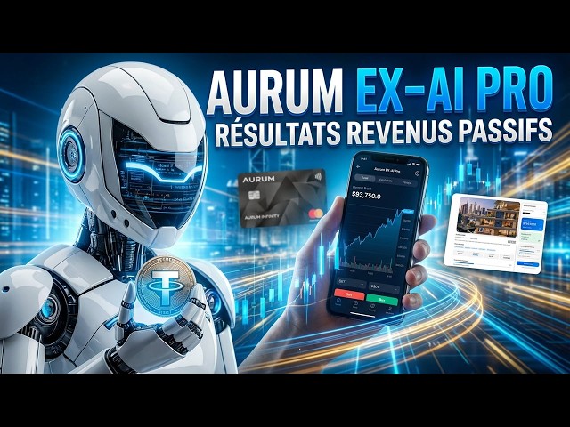 Miniature de la vidéo : J'ai testé le bot Aurum EX-AI Pro | Résultats en matière de revenus passifs