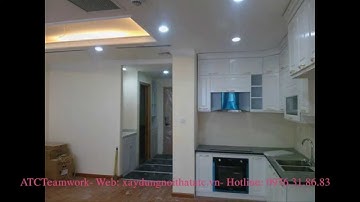 Nội thất ATC Teamwork hoàn thiện căn hộ A3404- Thăng Long No.1