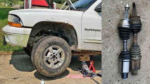 98-03 Durango Front CV Axle Replacement How To DIY