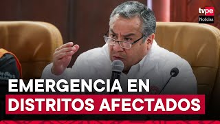 Gobierno declarará estado de emergencia en distritos afectados por explosión de grifo en VMT