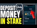 How To Deposit Money In Stake 2026 (Step By Step)