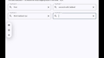 Focus Traversal Test for TextField Trapping