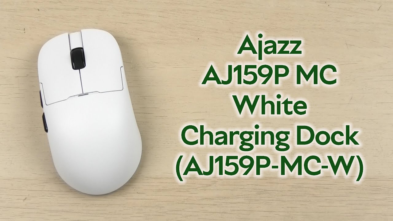 Розпаковка Ajazz AJ159P MC WirelessBluetoothUSB White Charging Dock (AJ159P-MC-W)