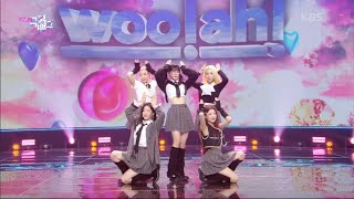 (CLEAN MR REMOVED / MR 제거) woo!ah! (우아!) - Rollercoaster (Music Bank / 20230120)