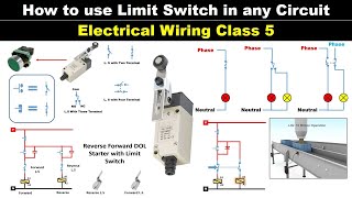 How to do Limit Switch Connection in any Circuit | Limit switch in Hindi | Electrical Technician