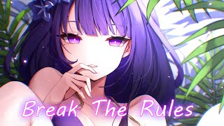 「Nightcore」- Break The Rules (Lyrics) - Konrad Mil