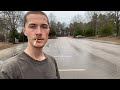 Smoking a Cigarette in the Rain