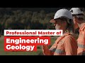 Professional master of engineering geology  detail