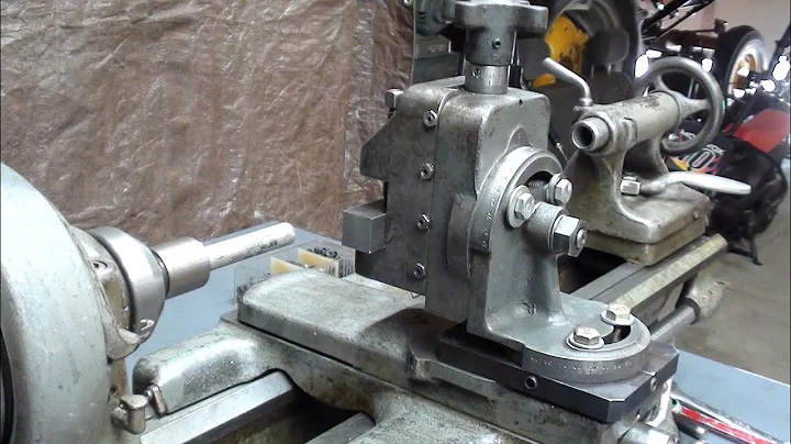 South Bend lathe MILLING ATTACHMENT #815 pt 2 tubalcain offset base