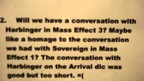 Mass Effect 3 - two questions to Casey Hudson.MPG