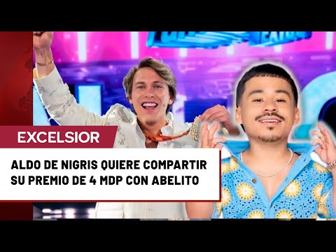 Aldo de Nigris gana La Casa de los Famosos y quiere compartir su premio con Abelito
