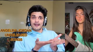 "ANGELINA JORDAN Say a little prayer AND UNRELEASED SONGS "INDIAN REACTION   (#882)