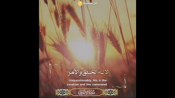 بندر بليلة | ما تيسر من سورة الاعراف