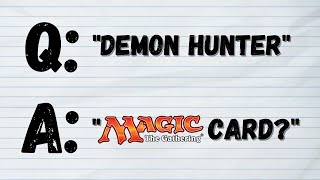 MTG Quiz Show - Magic Card or Metal Band?