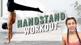 How to Handstand | Beginner Follow Along Routine.