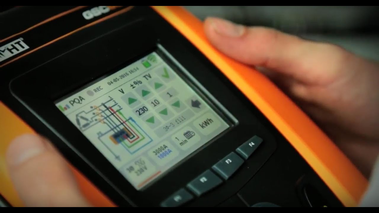 Contrôle d'installations électriques et Enregistreur de puissance et d’énergie GSC60 HT instruments