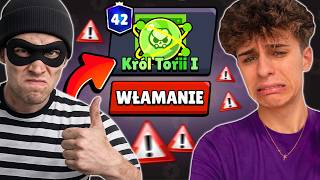 GROŹNY ZŁODZIEJ ATAKUJE MOJE KONTO w BRAWL STARS...😭