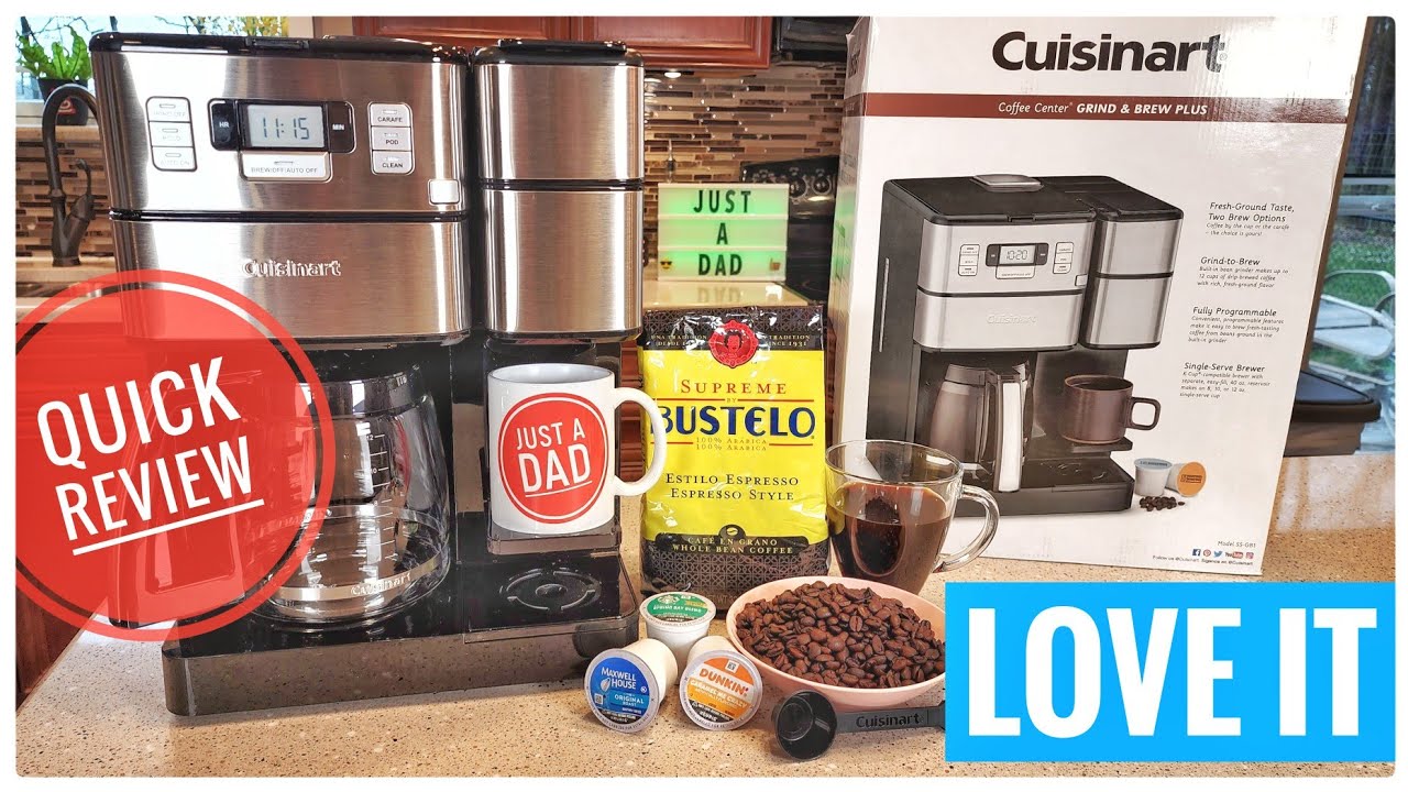 REVIEW Cuisinart SS-GB1 Coffee Center Grind & Brew Plus Single