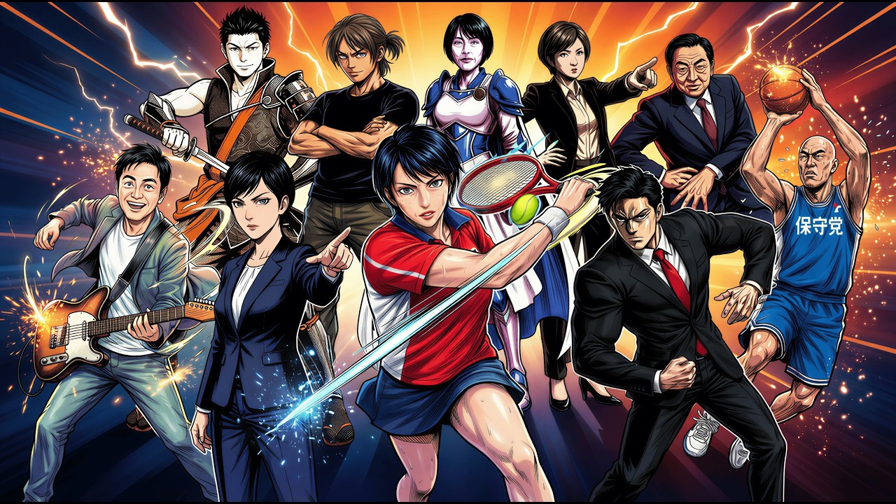 もし日本の政治家がジャ●プヒーローだったら ｜ JAPAN'S HERO