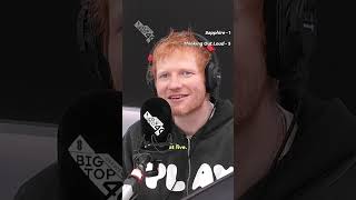 Ed Sheeran ranks his BIGGEST songs without knowing what's next 👀 #EdSheeran #Azizam #Play