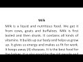 Milk short paragraph-- Akinuzzaman Akond