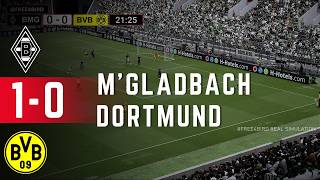 Borussia M'gladbach gegen Borussia Dortmund LIVE | 🇩🇪 Bundesliga 26 |Spielsimulation &amp; Live-Ergebnis