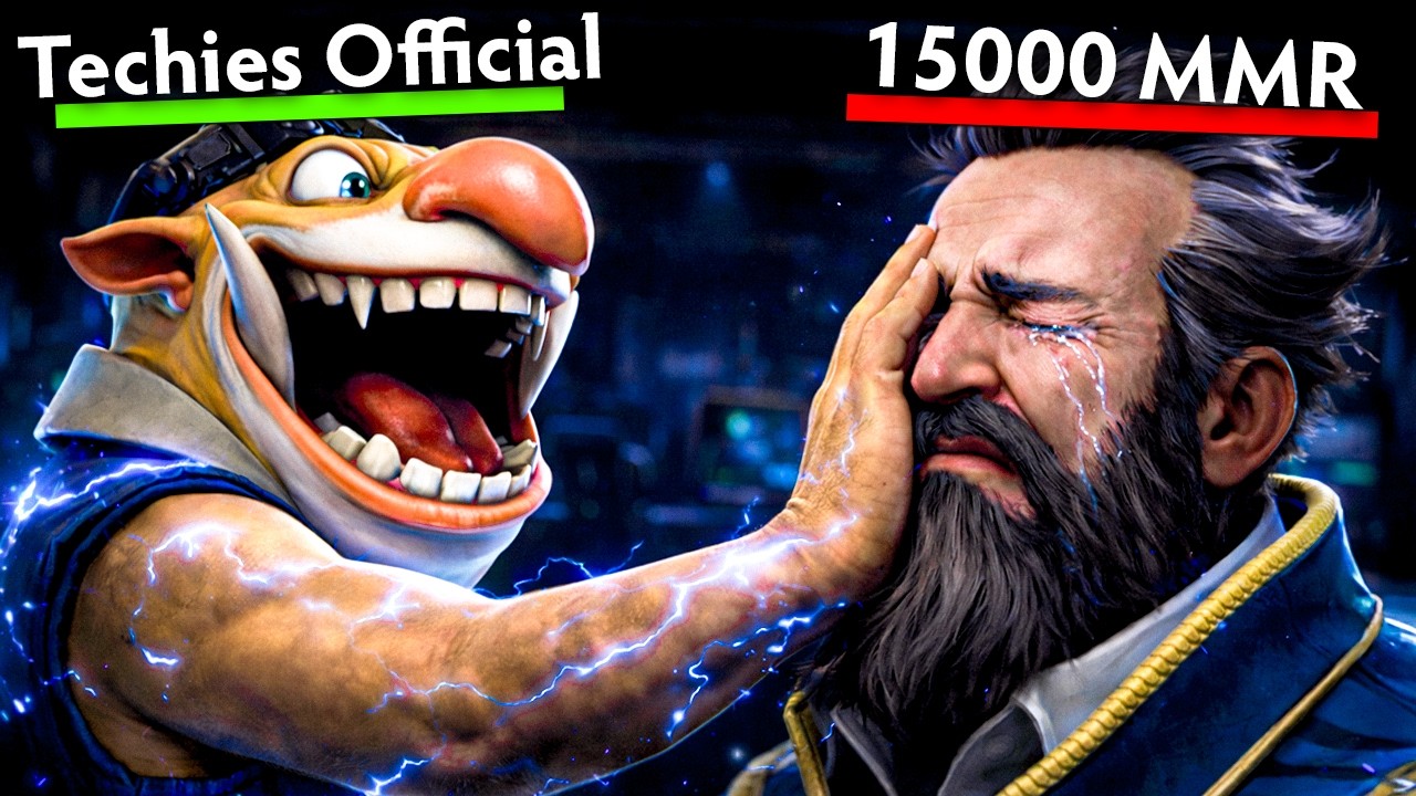 When 15,000 MMR got COOKED🔥Techies Official