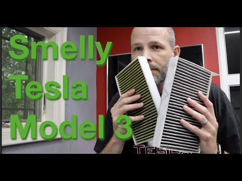 Smelly Tesla Model 3 - Does your car smell?