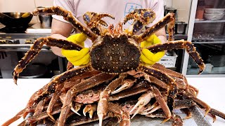 Awesome King crabs, Giatn crab, Lobsters, Snow crabs, Buttered Lobster. Lobster Sashimi by Tasty Travel 맛있는 여행 5,141 views 4 weeks ago 14 minutes, 21 seconds