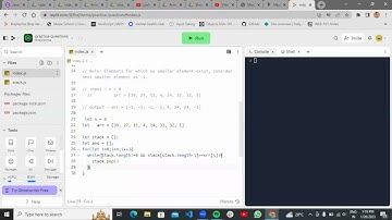 smaller neighbour element dsa problem @codermasaiwala @Brajverma @MasaiSchool  #dsa