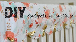 Learn to sew a charming crib rail cover with this video tutorial. Whether you are concerned about your child chewing the rail, or 