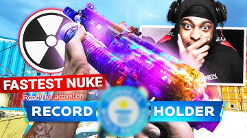 WORLD RECORD 🏆 FASTEST TACTICAL NUKE in Modern Warfare 2! (World