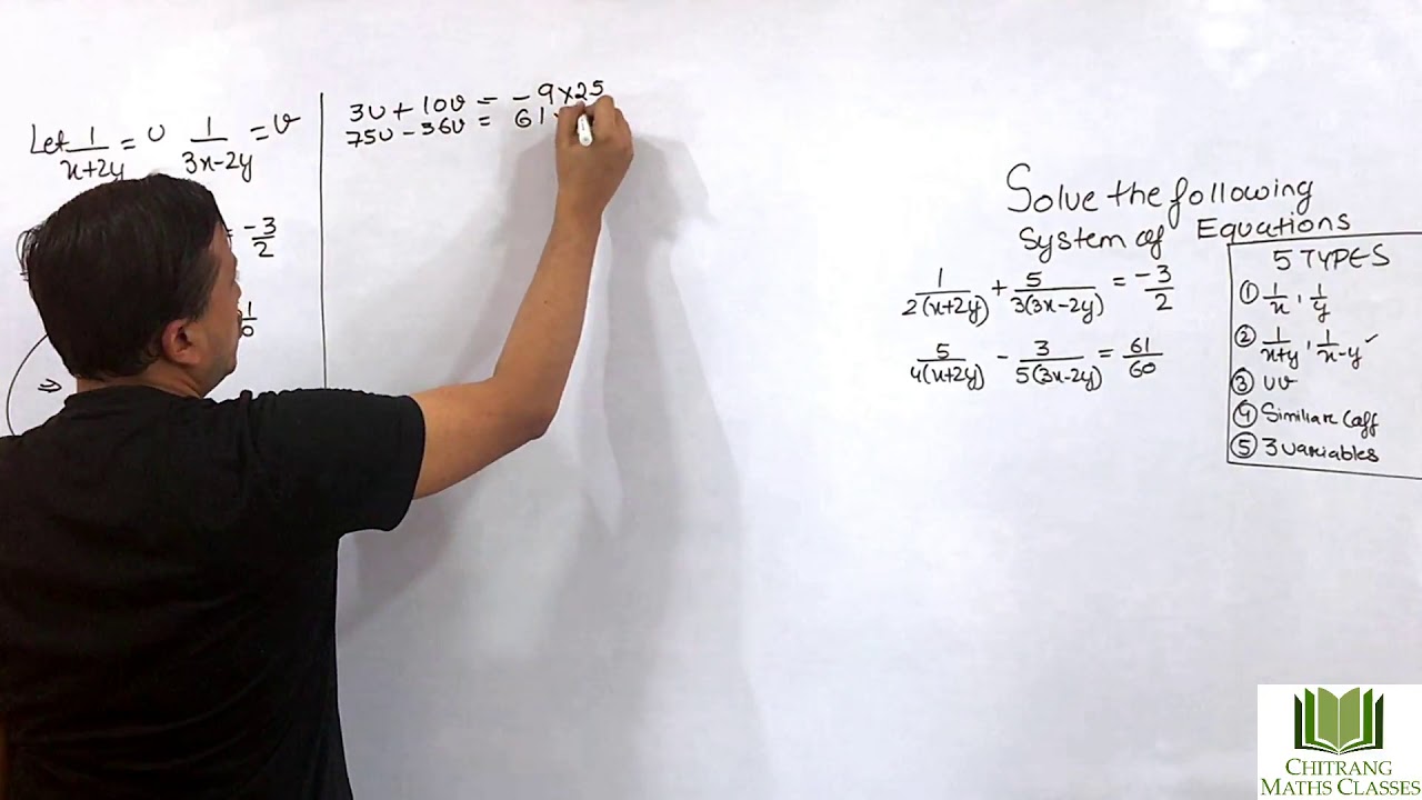 Class 10 Linear Equations In Two Variables 1 2 X 2y 5 3 3x 2y 3 2 And 5 4 X 2y Youtube Class 10 Linear Equations In Two Variables 1 2 X 2y 5 3 3x 2y 3 2 And 5 4 X 2y Youtube