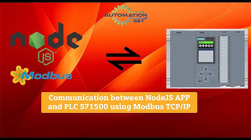 communication between Node JS App and PLC S7 1500 using Modbus TCP/IP