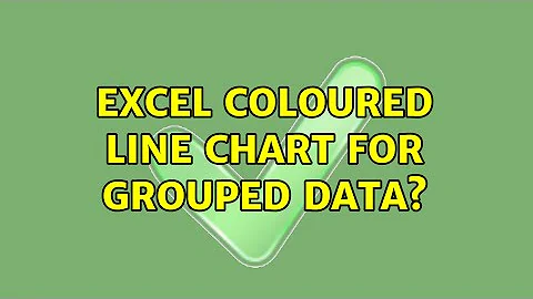 Excel coloured line chart for grouped data?