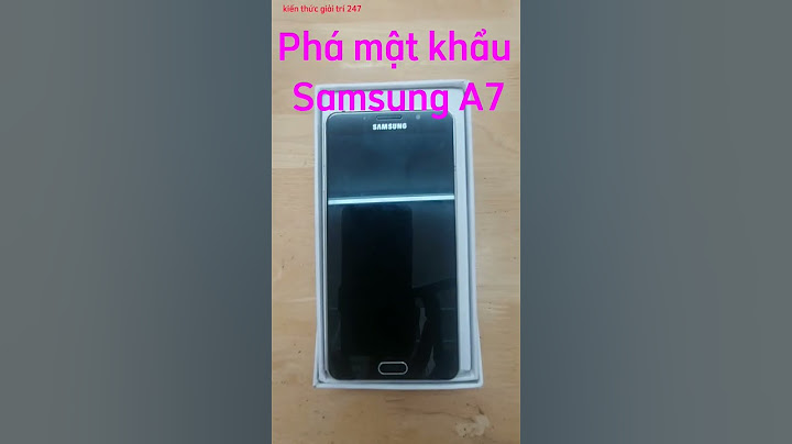 Hướng dẫn tắt nguồn samsung a7 khi khóa mật khẩu năm 2024