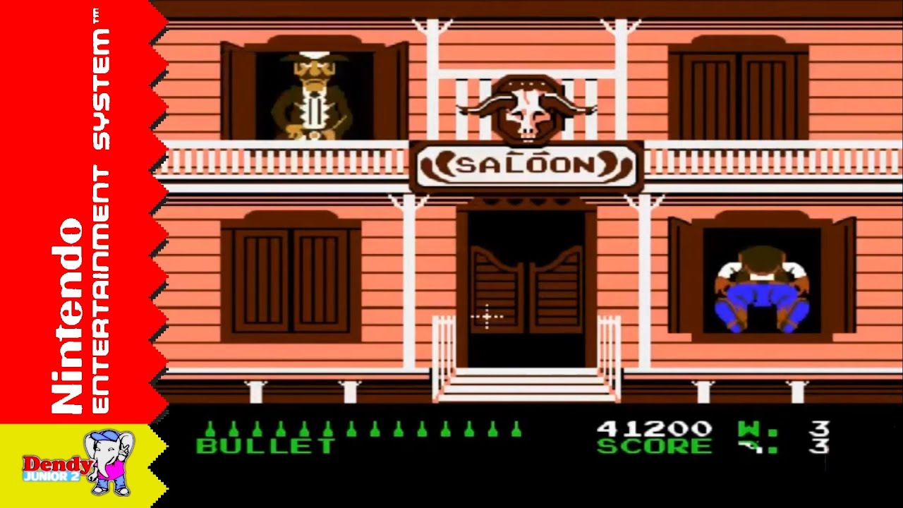 Wild Gunman in Gang (NES/FC) - Walkthrough