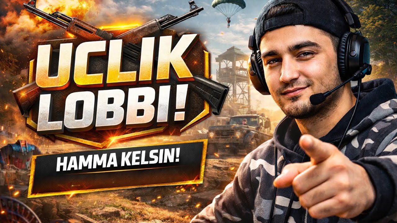 PUBG MOBILE | UCLIK LOBBI QILAMIZ